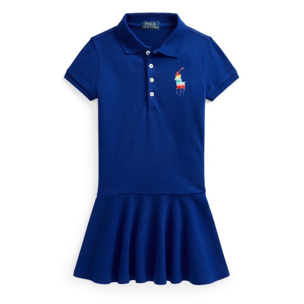 Polo by Ralph Lauren Kids Royal Blue Polo Dress
